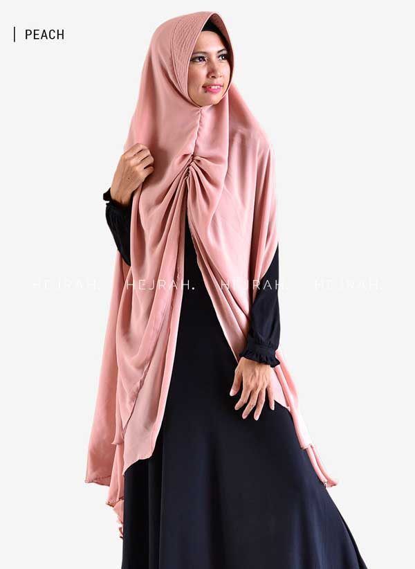 Jual Kerudung  Khimar Cardigan Athifa Material Ceruti Ultimate